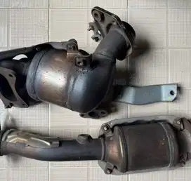 1 set header katalis knalpot mobil honda wrv city hb original copotan
