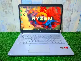 HP 14s-fq0xxx AMD Ryzen 3 tahun 2021 RAM 8 GB SSD 256 GB