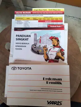 Buku pedoman/Panduan Yaris 2013