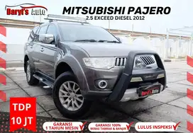 2012 Mitsubishi Pajero Sport Exceed AT diesel TDP 10jt