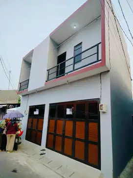 Sewa ruko murah 2 lantai, baru dibangun Di jakamulya dekat galaxy