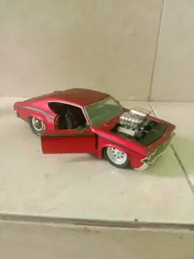 Chevelle Mobil 2 Pintu miniatur Die Cast