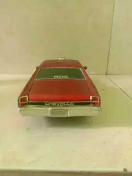 Chevelle Mobil 2 Pintu miniatur Die Cast