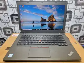Laptop Lenovo Core i5 ram 8gb Touchscreen keyboard nyala siap pakai