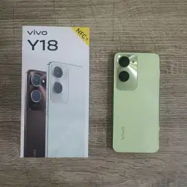 Vivo Y18 ram 4 + 4 extended gb, memori 64gb garansi resmi