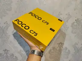Xiaomi poco C75 varian 6/128 new (setara infinix hot note 40i 50i )