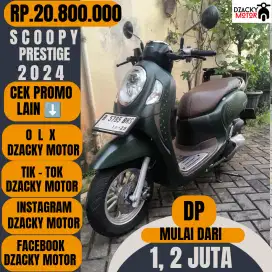 SCOOPY PRESTIGE 2024 SECOND LIKE NEW