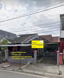 Dijual Rumah Nol jalan raya Madyopuro Kota Malang-Jatim
