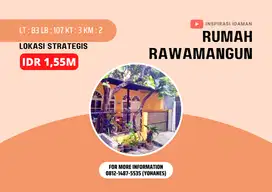 Rumah Nyaman Bebas Banjir Lokasi Strategis Rawamangun