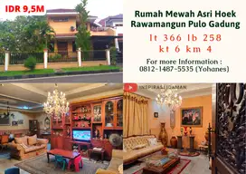 Rumah Komplek Elite Taman Berdikari Rawamangun Hoek