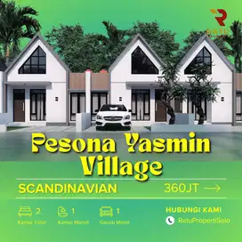 Dijual Rumah Murah di Boyolali model Scandinavian