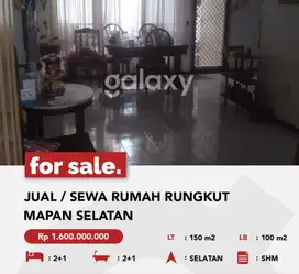 SEWA RUMAH CANTIK RUNGKUT MAPAN SELATAN
