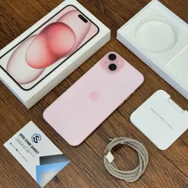 iPhone 15 plus 128gb ex-ibox bh89% full set ori