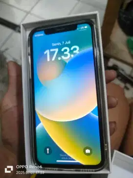iPhone x fulset mulus dan bersih