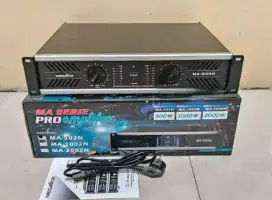 Ampli Amplifier MEGAVOX 500w kali Dua