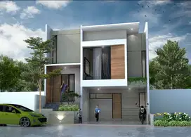Rumah Mewah 2 Lantai Strategis di Kramat Jati