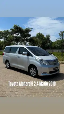 Toyota Alphard G Atpm 2.4 Matic Th 2010
