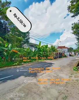 Tanah Bagus diNgemplak Sleman dkt Pasar Jangkang