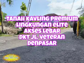 Tanah Kavling Elite Denpasar dkt Jl. Veteran Polda RS. Wangaya Gatsu