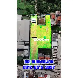 Dijual / Disewakan Kavling Komersial Legok 6000m berada zona industri