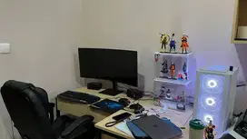 PC RAKITAN FULLSET + MONITOR 34” RX 6750 XT | SIAP GAMING & EDITING!