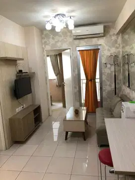 Apartemen pakubuwono terrace tipe 2 kamar tidur lantai rendah