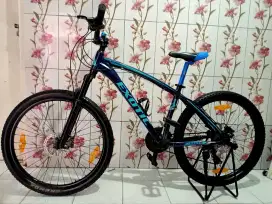 Sepeda MTB Frame Alloy,Rem Hidrolik,24 Speed,Mulus,Normal,Siap gowes