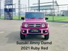 Jimny Damd 2021 A/t Cash Ruby Red 3 Door Suzuki All Grip 4x4