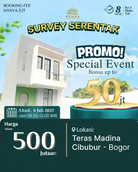 TERAS MADINA CIBUBUR_Ada Survey Serentak 6 Juni 2025