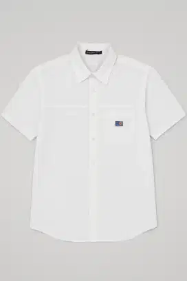 Kemeja Pria Putih Tangan Pendek Merek Hammer Size M/L