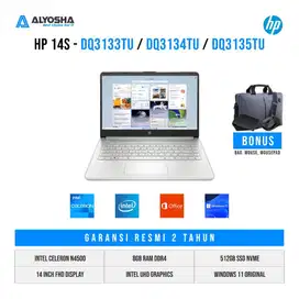 HP 14S DQ3133TU DQ3134TU DQ3135TU Intel Celeron N4500 4GB SSD 512GB