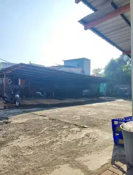 DIJUAL TANAH PLUS BENGKEL CARWASH DI PENGASINAN RAYA SAWANGAN DEPOK