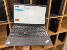 LAPTOP LENOVO THINKPAD T495 CORE I7 GEN 8 RAM 16 GB LAYAR SRNTUH 15 iN