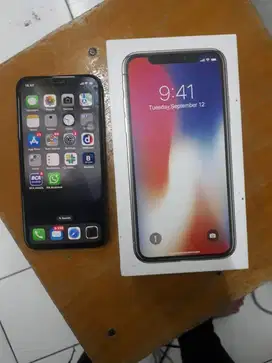 Iphone X 256gb ext inter kondisi 98%