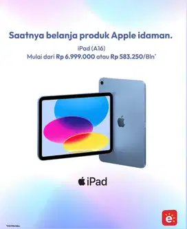 IPAD A16 128 GB NEW GARANSI RESMI IBOX