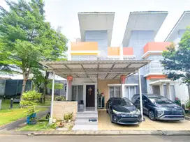 Rumah 2 Lt SHM 10 Mnt ke Gerbang Tol BSD Barat 1 Siap KPR J-32288