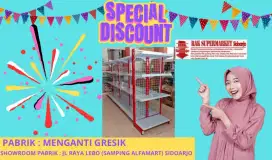Rak minimarket Gondola