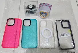 CASETIFY Iphone 13 Pro Max + Popsocket Sloopy & Jam Tangan ATARU