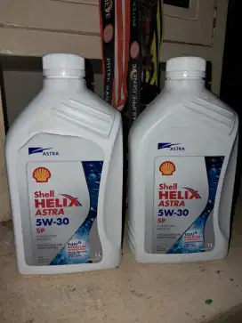 Jual Oli shell helix astra 5W-30 SP 2 liter 100 % ASLI