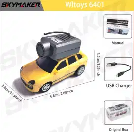 RC Mobil Mini Camera FPV 1:64 Full Propo Gyro Control Smartphone