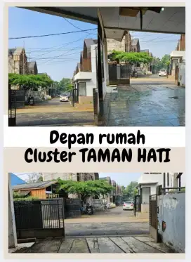 JUAL TANAH & BANGUNAN Cocok Untuk TEMPAT TINGGAL Area CLASTER TAMANI