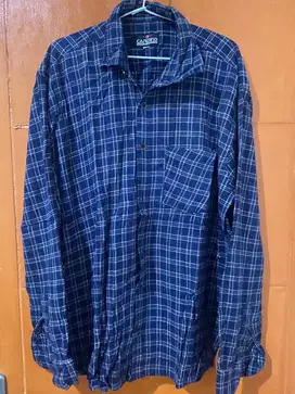Flannel CARDINO dongker (preloved)