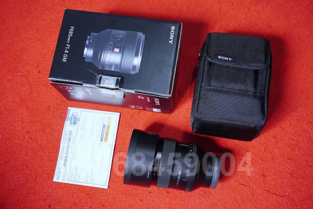 SONY FE 85mm F1.4 GM Mulus Fullset