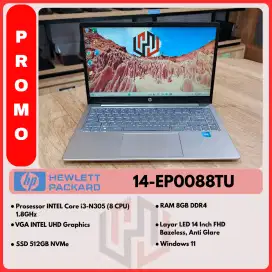 HP 14 EP0088TU MULUS SEPERTI BARU MASIH GARANSI RESMI