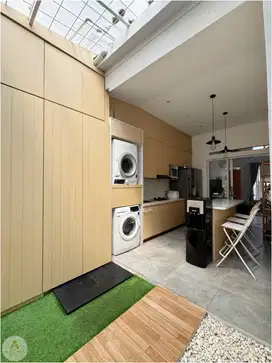 Dijual rumah minimalis semi furnished buana soetta residence dekat tol
