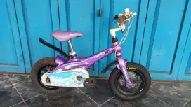 Sepeda anak united size 12 magnesium aloy frame
