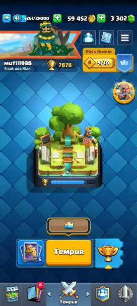 Akun clash royale