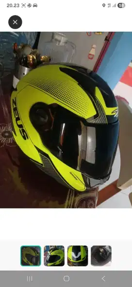 Helm zeus, seperti baru