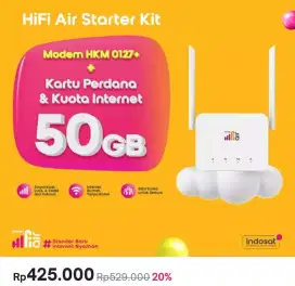 Jasa daftar internet wifi gratis indosat hifi - mnc play
