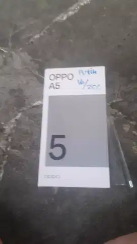 Oppo a5 nfc 8+8 256 baru buka segel